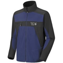 Mountain Hardwear Mountain Tech AirShield Fleece Jacket (For Men) in Sapphire/Black - Closeouts