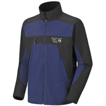 Mountain Hardwear Mountain Tech AirShield Fleece Jacket (For Men) in Sapphire/Black