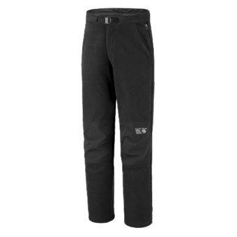 Mountain Hardwear Mountain Tech Pants - AirShield Elite Fleece (For Men) in Black