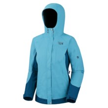 Mountain Hardwear Nazca Dry.Q Elite Jacket - Waterproof (For Women) in Oasis Blue/Jewel - Closeouts
