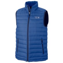 Mountain Hardwear Nitrous Down Vest - 800 Fill Power (For Men) in Royal - Closeouts