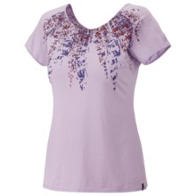 Mountain Hardwear Numasa T-Shirt - Reversible, Short Sleeve (For Women) in Morning Mist - Closeouts