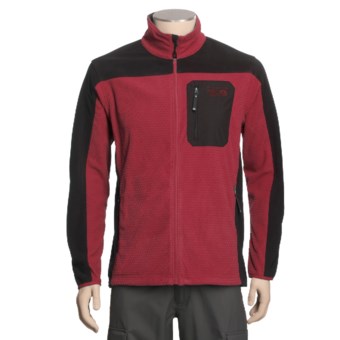 Mountain Hardwear Octans Fleece Jacket (For Men) in Thunderbird Red