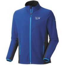 Mountain Hardwear Offwidth Jacket - Soft Shell (For Men) in Royal/Shark - Closeouts