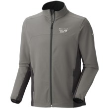 Mountain Hardwear Offwidth Jacket - Soft Shell (For Men) in Titanium/Shark - Closeouts