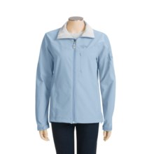 Mountain Hardwear Offwidth Jacket - Soft Shell (For Women) in Air - Closeouts