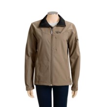Mountain Hardwear Offwidth Jacket - Soft Shell (For Women) in Khaki - Closeouts