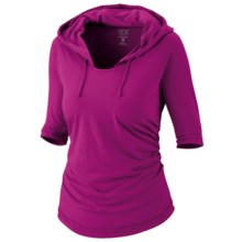 Mountain Hardwear Pandra Hoody - Elbow Sleeve (For Women) in Deep Blush - Closeouts