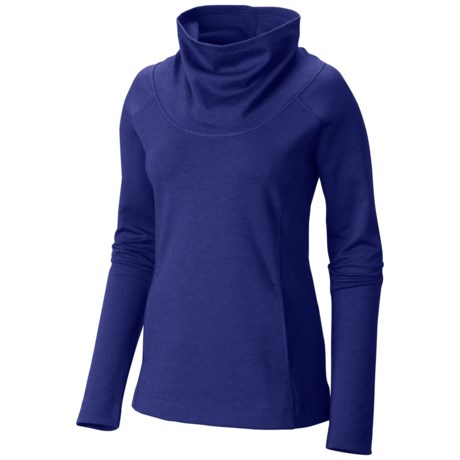 Mountain Hardwear Pandra Ponte Shirt UPF 50+, Cowl Neck, Long Sleeve (For Women)