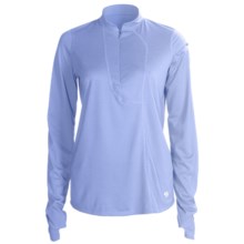Mountain Hardwear Passage Point Pullover Shirt - Zip Neck, Long Sleeve (For Women) in Air - Closeouts