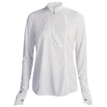 Mountain Hardwear Passage Point Pullover Shirt - Zip Neck, Long Sleeve (For Women) in Casper - Closeouts