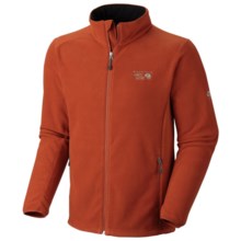 Mountain Hardwear Pavo Jacket - Fleece (For Men) in Russet Orange - Closeouts