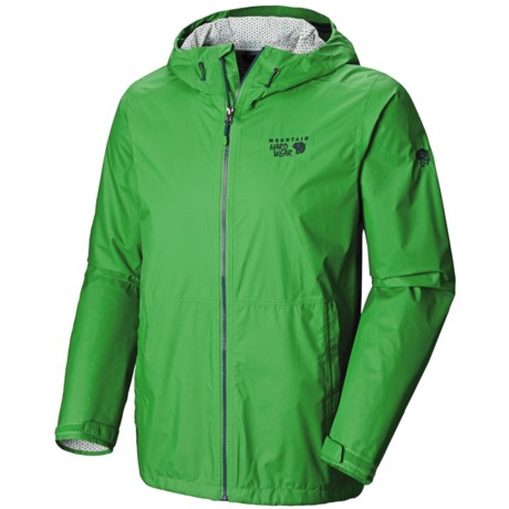 Mountain Hardwear Plasmic Jacket (For Men) in Fuse Green 