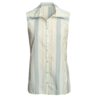 Mountain Hardwear Potala Shirt - Sleeveless (For Women) in Cabbage