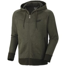 Mountain Hardwear Progresrer Hoodie Sweatshirt - Full Zip (For Men) in Duffel - Closeouts