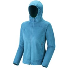 Mountain Hardwear Pyxis Hoodie Jacket - Fleece (For Women) in Skybox - Closeouts