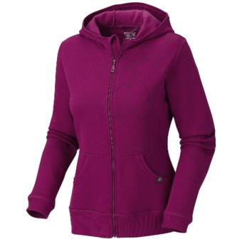 Mountain Hardwear Rocquetta Jacket - Fleece (For Women) in Red Onion