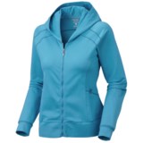 Mountain Hardwear Roga Butter Hoodie Sweatshirt - UPF 50, Full Zip (For Women)