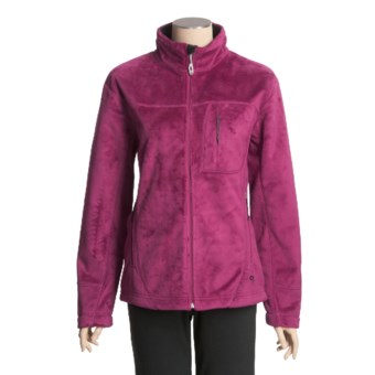 Mountain Hardwear Sable Fleece Jacket (For Women) in Berry Soda