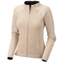 Mountain Hardwear Sarafin Cardigan Sweater - Recycled Wool Blend, Full Zip (For Women) in Dolomite - Closeouts