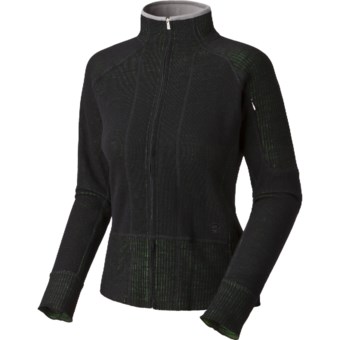 Mountain Hardwear Sarafin Cardigan Sweater - Recycled Wool (For Women) in Black