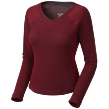 Mountain Hardwear Sarafin Sweater - Recycled Wool Blend (For Women) in Marinara - Closeouts