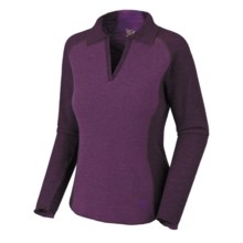 Mountain Hardwear Sarafin Sweater - Wool, Recycled Materials (For Women) in Iris Glow - Closeouts