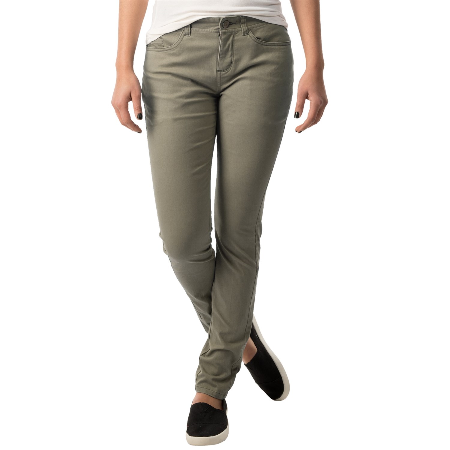 black twill pants women's