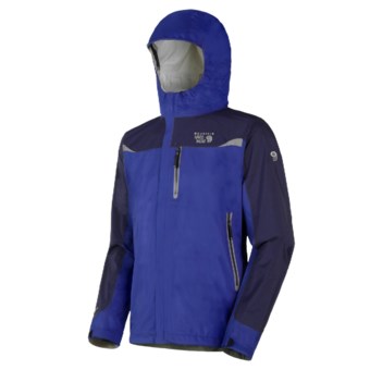 Mountain Hardwear Stretch Cohesion Dry.Q Core Jacket - Waterproof (For Men) in Sapphire/Blue Chip