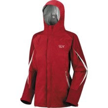 Mountain Hardwear Stretch Cohesion Dry.Q Core Jacket - Waterproof (For Women) in Thunderbird Red/Red - Closeouts
