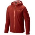 Mountain Hardwear Stretch Ozonic Dry.Q Men's Waterproof Active Jacket - Flame or Azul