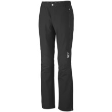 Mountain Hardwear Sultana Pants - Soft Shell (For Women) in Black - Closeouts