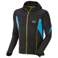 Mountain Hardwear Super Power Hoodie Jacket (For Men) in Black - Closeouts
