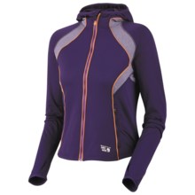Mountain Hardwear Super Power Hoodie Jacket - Full Zip (For Women) in Majesty - Closeouts