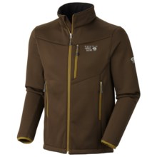 Mountain Hardwear Tacna Jacket - Soft Shell, Fleece (For Men) in Cordovan - Closeouts
