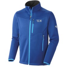 Mountain Hardwear Tacna Jacket - Soft Shell, Fleece (For Men) in Royal - Closeouts