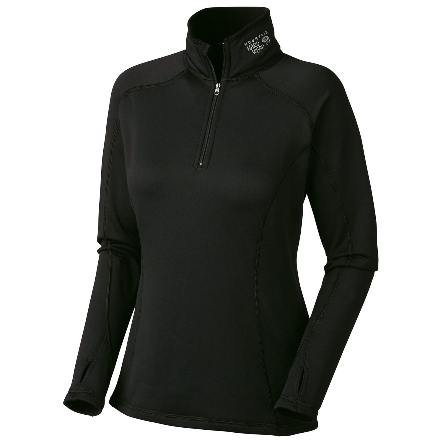 Mountain Hardwear Thermal Fleece Pullover Zip Neck, Long Sleeve (For
