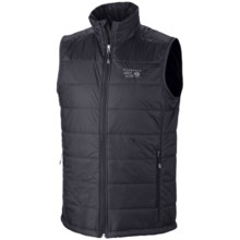 Mountain Hardwear Thermostatic Vest - Insulated (For Men) in Black - Closeouts