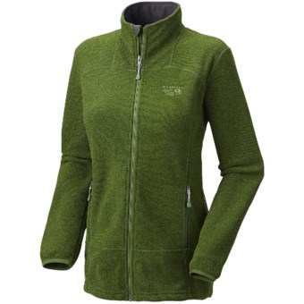 Mountain Hardwear Toasty Tweed Fleece Jacket (For Women) in Jungle