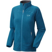 Mountain Hardwear Toasty Tweed Fleece Jacket (For Women) in Lagoon - Closeouts