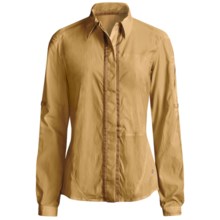 Mountain Hardwear Trailhead Shirt - UPF 25, Long Sleeve (For Women) in Gold Dust - Closeouts