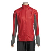 Mountain Hardwear Transition Super Power Jacket - Windstopper®, Soft Shell (For Women) in Red/Titanium - Closeouts
