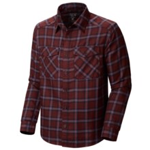 Mountain Hardwear Trekkin Flannel Shirt - Long Sleeve (For Men) in Spice - Closeouts