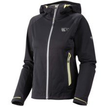 Mountain Hardwear Trinity Dry.Q Core Jacket - Waterproof, Soft Shell (For Women) in Black - Closeouts