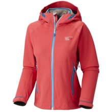 Mountain Hardwear Trinity Dry.Q Core Jacket - Waterproof, Soft Shell (For Women) in Poppy - Closeouts