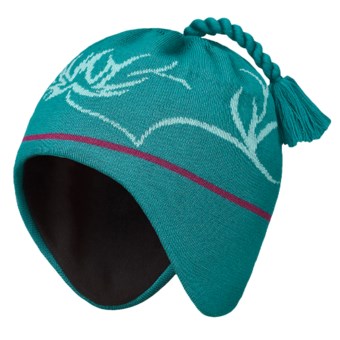 Mountain Hardwear Tucana Dome Beanie Hat - Wool (For Women) in Deep Turquoise