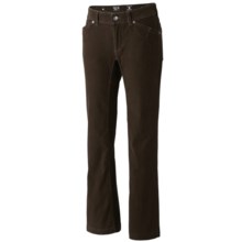 Mountain Hardwear Tunara Pants - Stretch Corduroy (For Women) in Cordovan - Closeouts