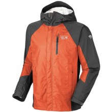 Mountain Hardwear Versteeg Dry.Q Core Jacket - Waterproof (For Men) in State Orange/Shark - Closeouts
