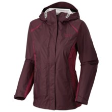 Mountain Hardwear Versteeg Dry.Q Core Jacket - Waterproof (For Women) in Black Cherry/Red Onion - Closeouts