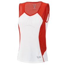 Mountain Hardwear Way2Cool Tank Top (For Women) in Poppy Red - Closeouts